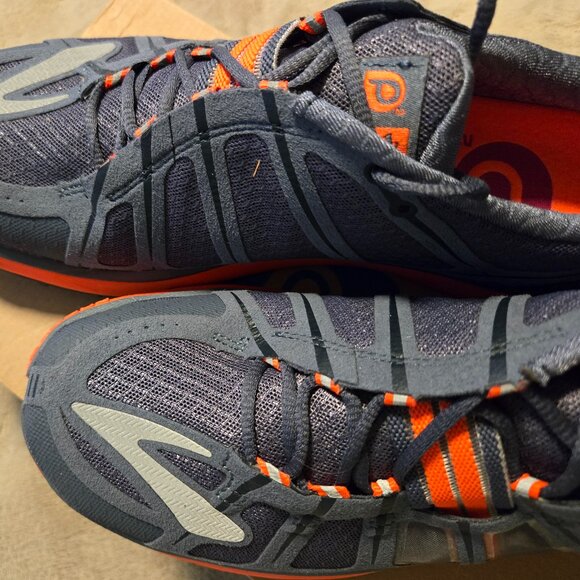 Brooks PureGrit 2 All Terrain Denim Ombre/Coral Split-Toe Trail Run Hiker 120133 - Picture 13 of 16